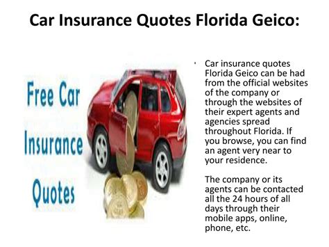 Ppt Car Insurance Quotes In Florida Powerpoint Presentation Free