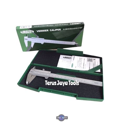 Jual Insize Mm Vernier Caliper Inch Mm Sigmat Jangka