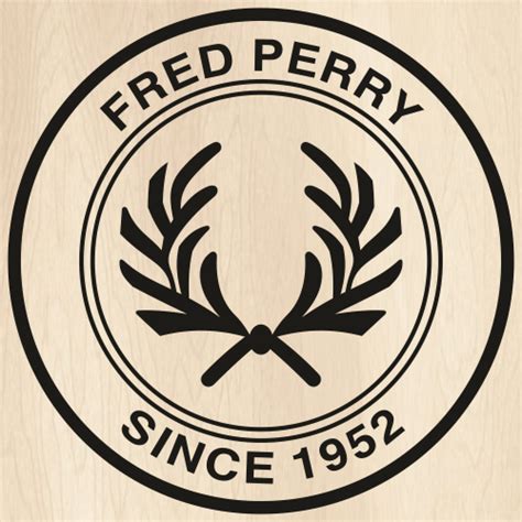 Fred Perry Since 1952 Svg Fred Perry Png Fred Perry Circle Logo