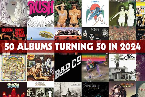 50 Albums Turning 50 In 2024