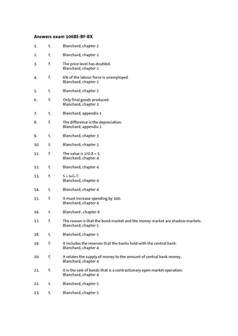 Exam 2003 Answers Answers Multiple Choice Exam With Literature Reference Answers Exam