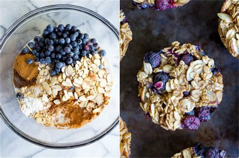 Healthy Baked Oatmeal Breakfast Cups 6 Ways She Likes Food