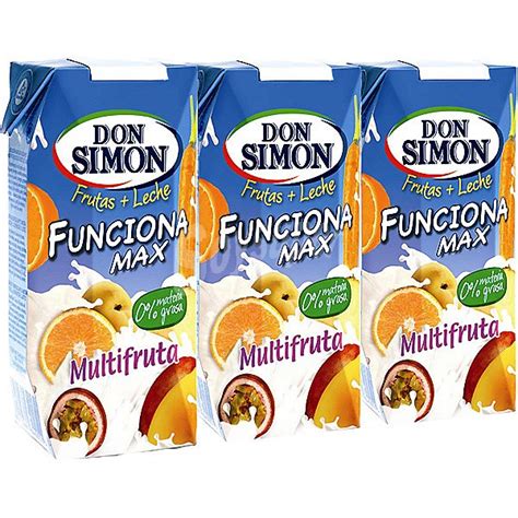 Don Sim N Multifrutas Fruta Leche Funciona Max Pack Envase Cl