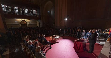 Fotos Del Homenaje De Arag N A Sus Diputados Y Senadores Constituyentes