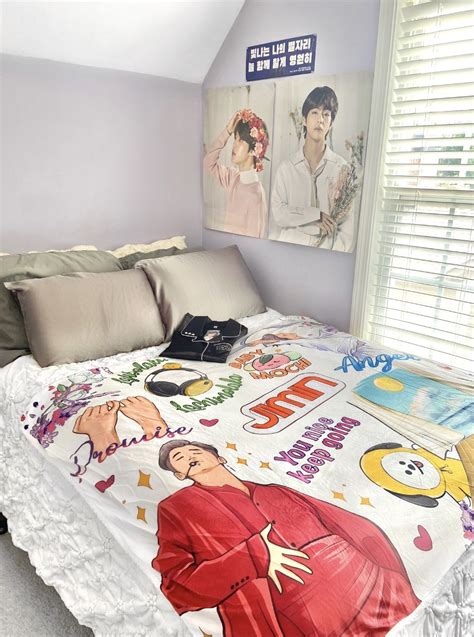 Jimin Blanket Luxurious Room Funny Bedroom Cute Room Ideas