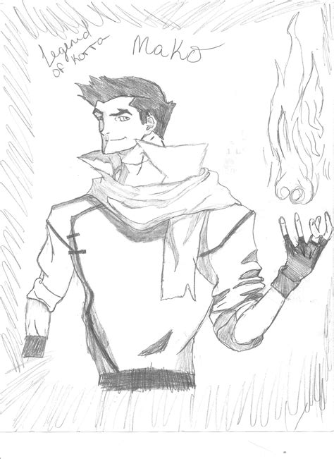 Mako Fire Bender By Tfabiola38 On Deviantart