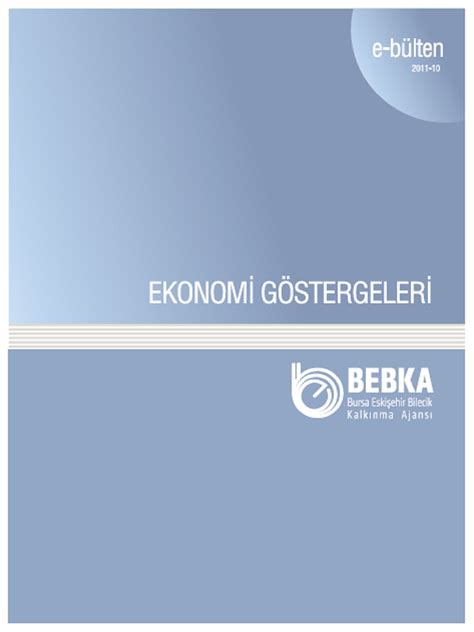 Ekonomi Göstergeleri 2011 Ekim BEBKA