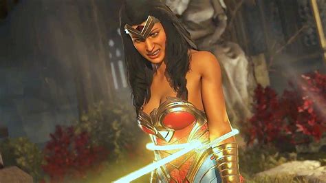 Injustice 2 Batman Vs Wonder Woman Cutscene YouTube