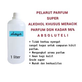 Jual Pelarut Parfum Alkohol Absolut Liter Absolute Shopee Indonesia