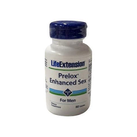 Life Extension Prelox Enhanced Sex For Men Dietary Supplement Tablets 60 Each Delivery Or