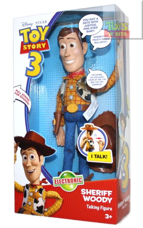 Toy Story 3 Talking Sheriff Woody Doll Action Figure