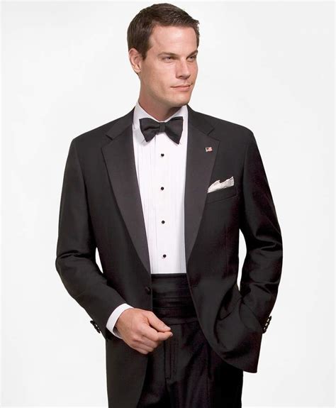 Brooks Brothers Wool Tuxedo Jacket Tuxedo For Men Mens Formal Wear