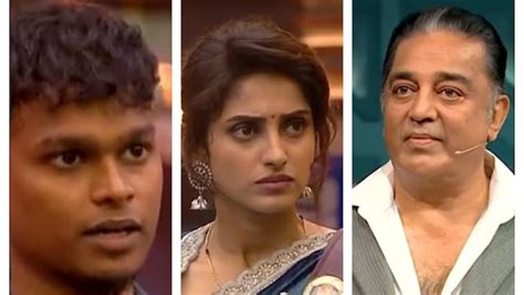 Bigg Boss Tamil 6 October 30 Written Update Kamal Haasan Slams Aysha And Sherina Asal Evicted