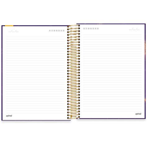 Caderno Universit Rio Capa Dura X Folhas Disney Wish Spiral Pt