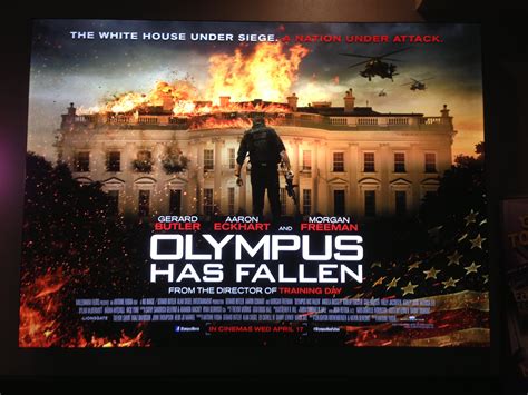 Olympus Has Fallen UK Quad Poster - HeyUGuys