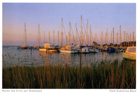 Hiddensee Hafen von Vitte Rügen Hiddensee 2009 Flickr