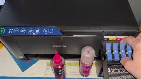 Epson Ecotank Et Update Refilling Sublimation Ink Youtube