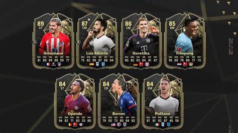 Ea Fc 24 Totw 6 Release And Leaks Special Team Of The Week Cards List