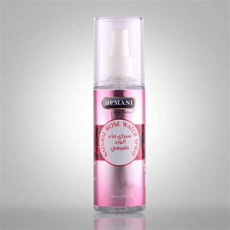 Hemani Rose Water Spray I All Natural I 120ml Authentic Pure Rose I