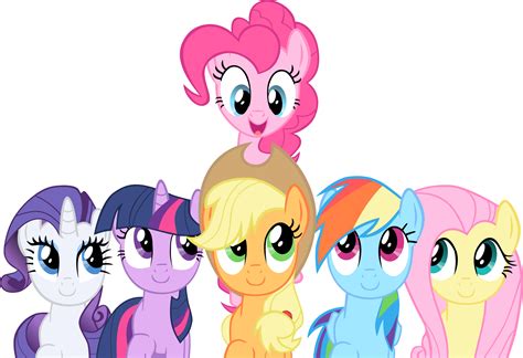 Mlp Mane 6 Vector