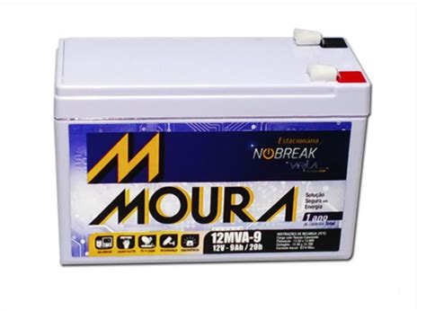 BATERIA SELADA 12V 9ah MOURA VRLA AGM BRASPOWER