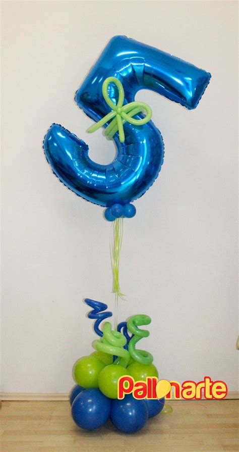 Birthday Number Balloon Bouquet Palloncini Idee Per Il Compleanno