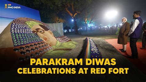 Prime Minister Shri Narendra Modi Participates In Parakram Diwas