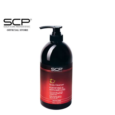 Scp Fortifying And Anti Hair Loss Scalp Cleanser Shampoo For Hair Loss Scalp 3001000ml With