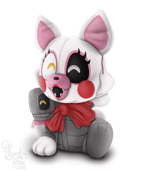 Made A Realistic Styled Drawing Of The Youtooz Mangle Plush Concept I