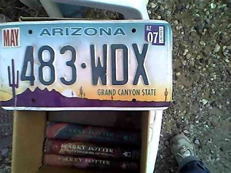 arizona license plate