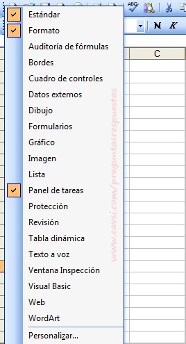 Qué es la Barra de Herramientas Excel y para qué sirve CAVSI