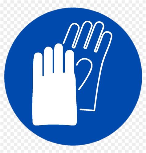 Personal Protective Equipment Sign Glove Safety Hand Hand Protection