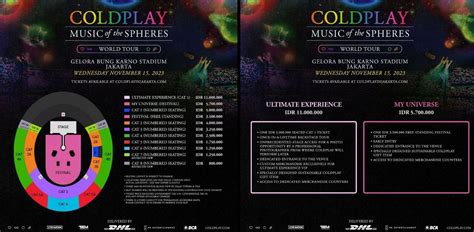 Harga Tiket Konser Coldplay Capai Rp11 Juta Ini Fasilitasnya