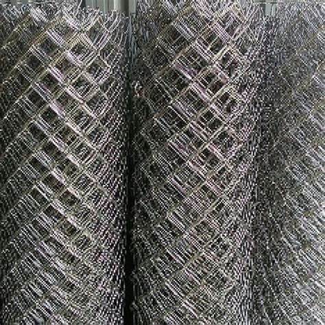 Galvanized Gi Chain Link Mesh Fencing Height Feet Mesh Size X