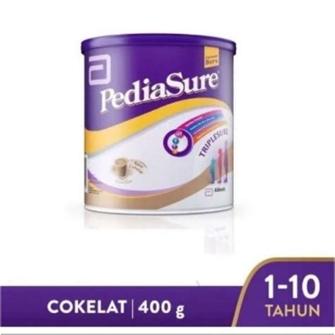 Jual PEDIASURE Triplesure Cokelat Susu Tin 400g 400 G Shopee Indonesia