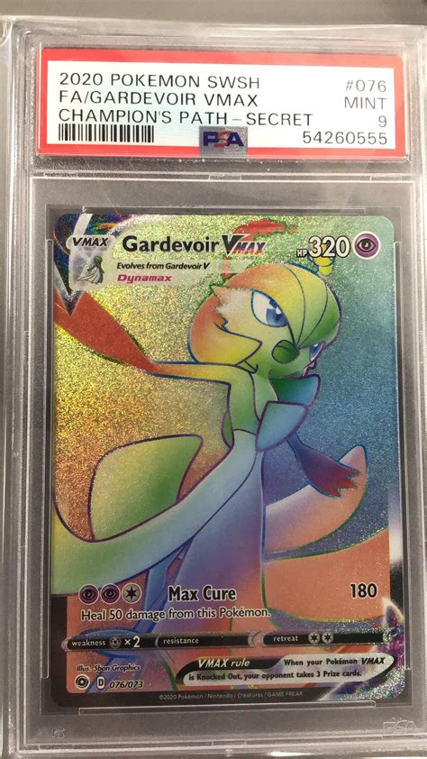 Pokemon Sword Shield Champion S Path Full Art Gardevoir Vmax