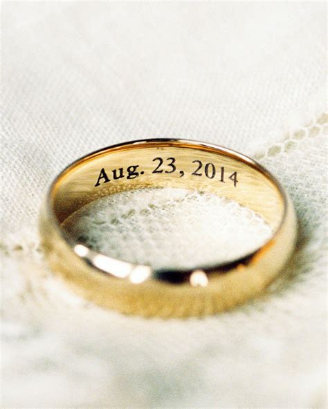 wedding ring engraved ideas