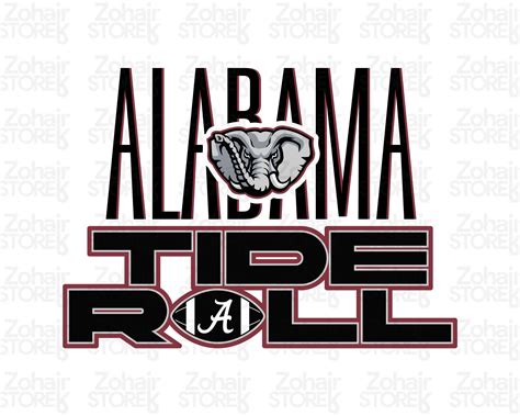 Alabama Svg Alabama Png Roll Tide Svg Alabama Football Svg Alabama