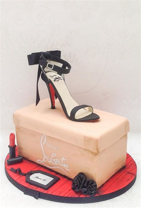 Christian Louboutin Shoe Decorated Cake By Samanthas Cakesdecor