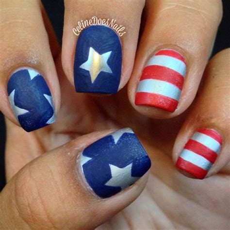 Best Fourth Of July Nail Art You Have To See Https Montenr