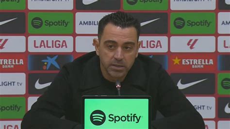 Xavi Hern Ndez Anuncia Que Dejar El Barcelona El De Junio