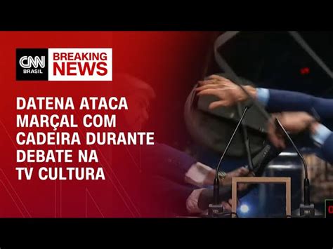 Mp Eleitoral Investigar Cadeirada De Datena Em Mar Al Durante Debate