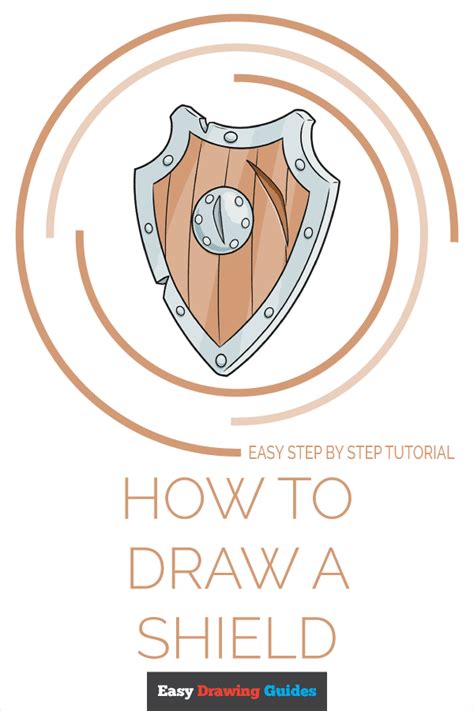 How To Draw A Shield Really Easy Drawing Tutorial