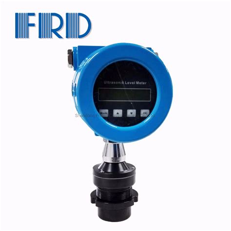 Digital 4 20ma Level Gauge Ultrasonic Oil Level Sensor Transmitter