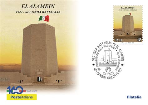 Cartolina Filatelica Italia Nuova Battaglia Di El Alamein