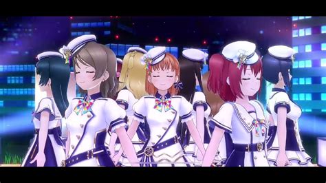 Llsifas Yume No Tobira Mv Aqours All Stars Step Youtube