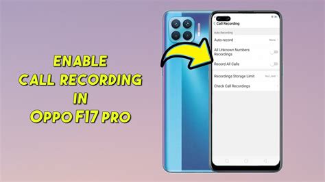 How To Enable Auto Call Recording In Oppo F Pro Oppo F Youtube