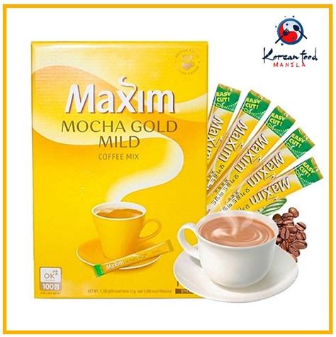 MAIXM Coffee Mocha Gold Sticks famous Korean Coffee 100 sachets | Lazada PH