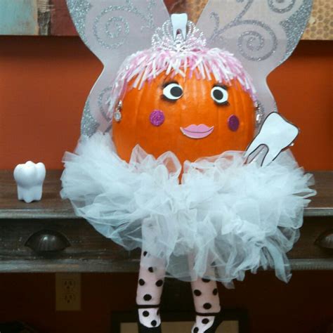 Office Tooth Fairy Pumpkin Pumpkin Halloween Decorations Halloween