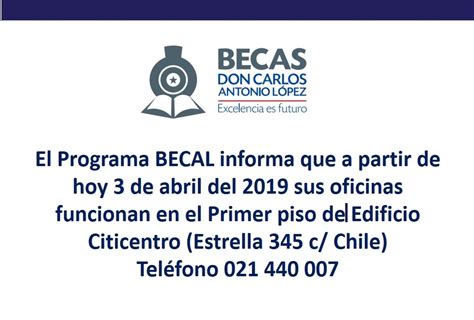 BECAL Con Nueva Oficina Becal